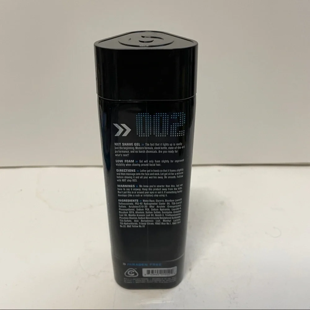 NXT Light Shave Gel For Sensitive Skin Light Formula 7.05 OZ HTF